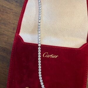 Lab Grown Stunning Real Diamond Tennis Bracelet